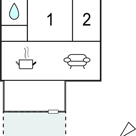 Doppelhaushaelfte Mirow بيت للعطل *